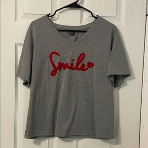 SHEIN Tshirt with embroidery